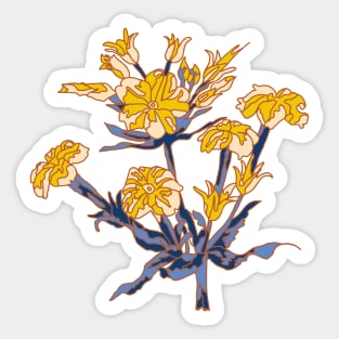 Vintage Botanical Sticker